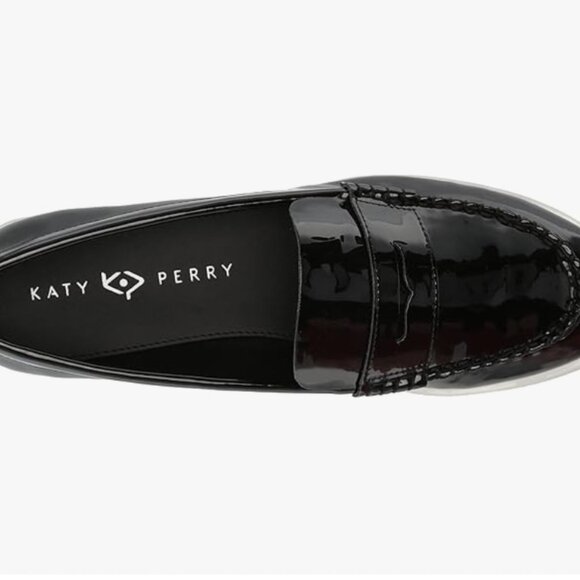 Katy Perry The GELI Loafer Penny, Black Patent clear 7.5 - Picture 6 of 10